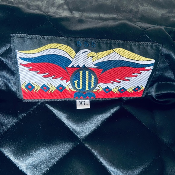 jeff hamilton vintage Pittsburgh Pirates Wool Varsity Jacket striped Leather - Picture 7 of 8